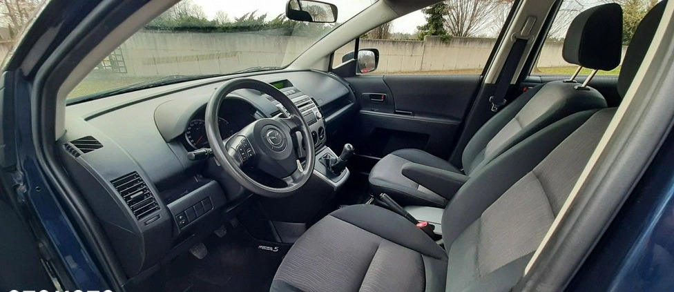 Mazda 5 cena 15400 przebieg: 211000, rok produkcji 2008 z Tuczno małe 562